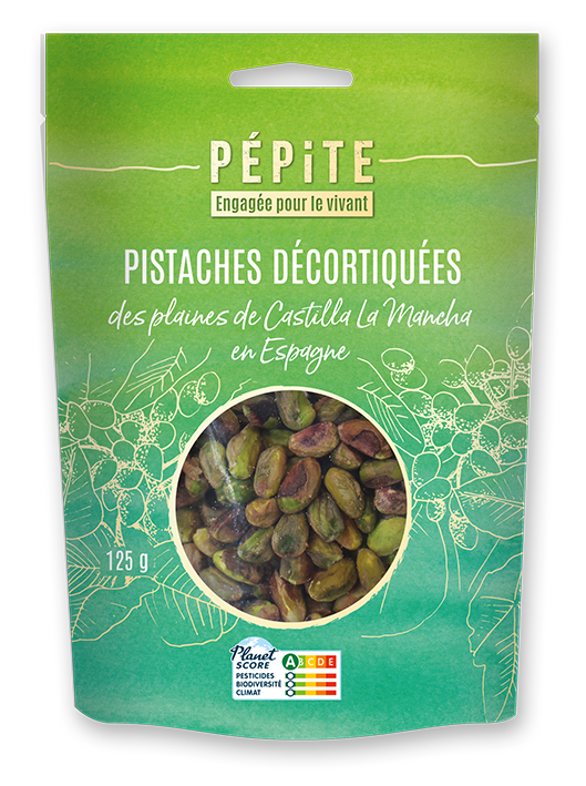 Agrosourcing -- Pistaches décortiquées bio (origine Espagne) - 125 g –  Aventure bio
