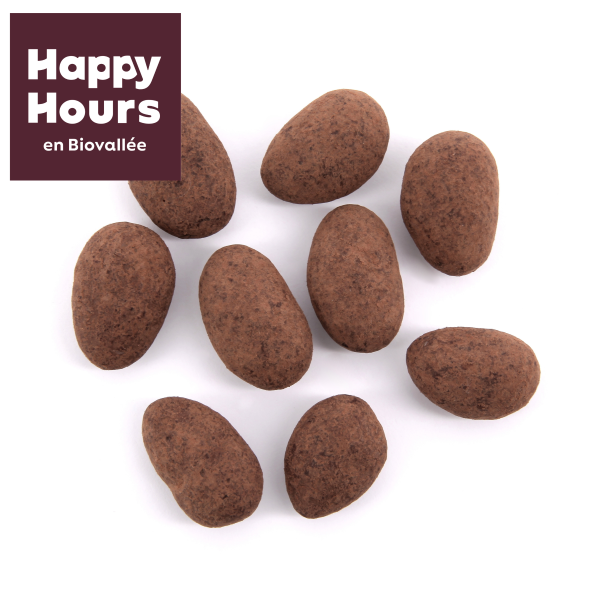 Happy Hours En Biovallée -- Amande choco-lait fleur de sel bio Vrac - 5kg