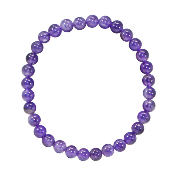 Irréversible -- Bracelet adulte pierre naturelle - améthyste