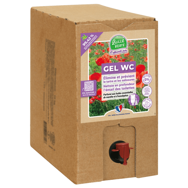 Bulle Verte -- Gel wc menthe/eucalyptus Vrac - 10 kg