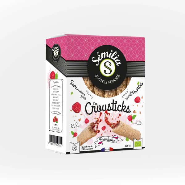 Crousticks framboise bio - 1