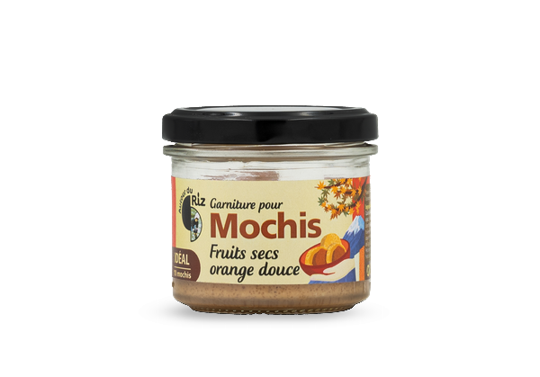 Garniture bio pour mochis (fruits secs et orange douce) - 1