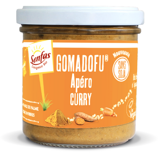 Senfas -- Gomadofu apéro au curry bio - 140 g