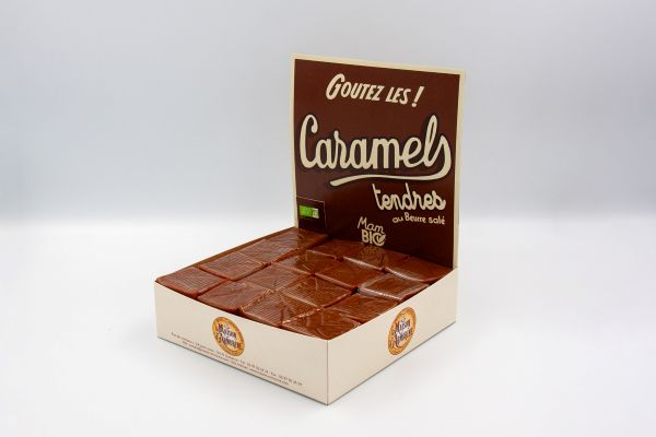 Grosses bouchées au caramel bio (prêt à vendre) - 2