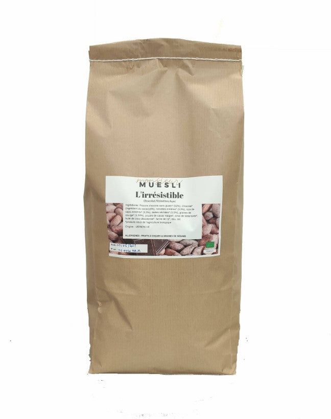 Muesli irrésistible choco noisettes cajou datte bio - 1