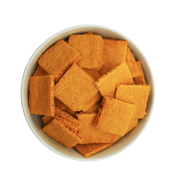 Jardin à Croquer -- Crackers de légumes bio patate douce curry - 70 g x 10