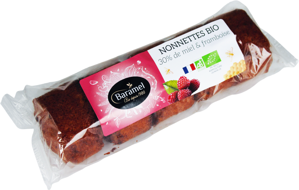 Pré-commandes noël Nonnettes bio à la framboise - 1