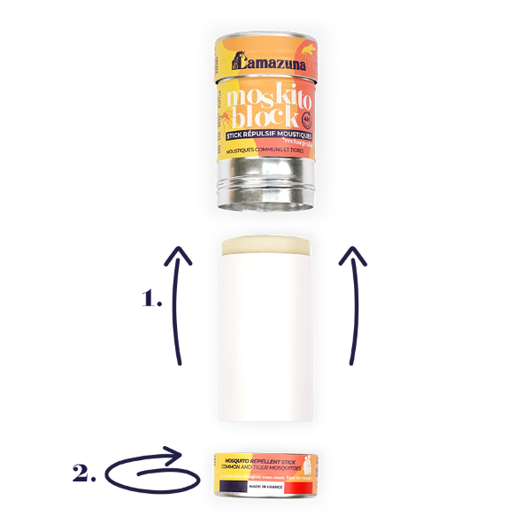 Répulsif moustiques stick rechargeable (moskito block) - 2
