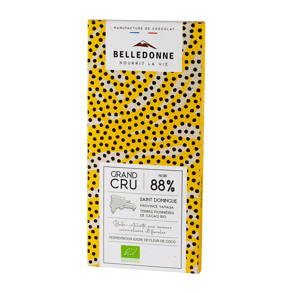 Tablette Grand Cru Chocolat noir 88% sucre coco - 1