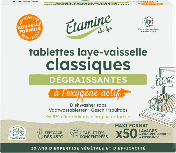 Tablettes lave vaisselle classiques - 1