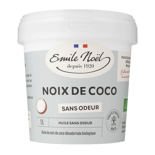 Émile Noël -- Huile de coco désodorisée bio - 1 l
