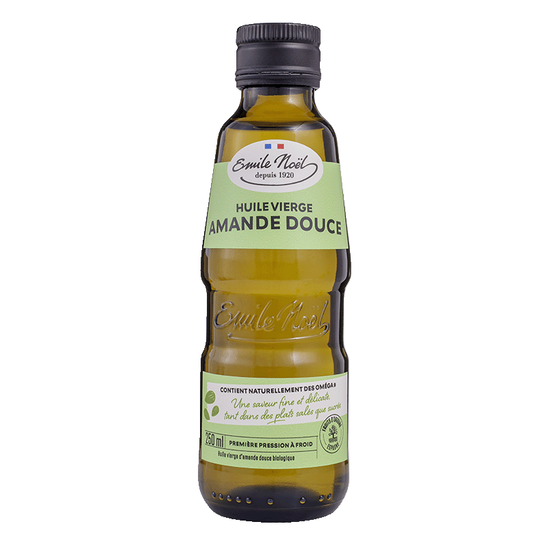 Émile Noël -- Huile vierge d'amande douce bio - 250 ml