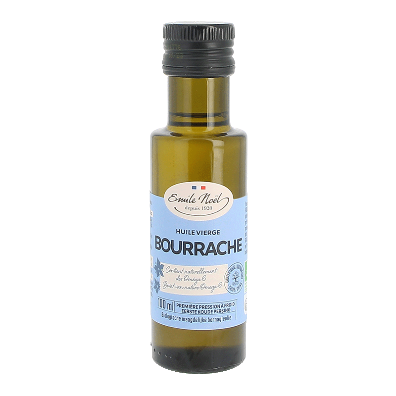 Émile Noël -- Huile vierge de bourrache bio - 100 ml