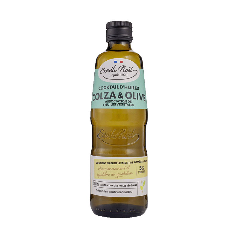 Émile Noël -- Huile vierge colza/olive bio - 500 ml