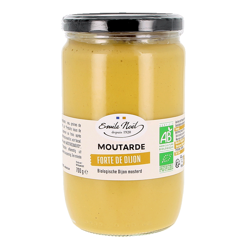 Émile Noël -- Moutarde forte de dijon bio - 700 g