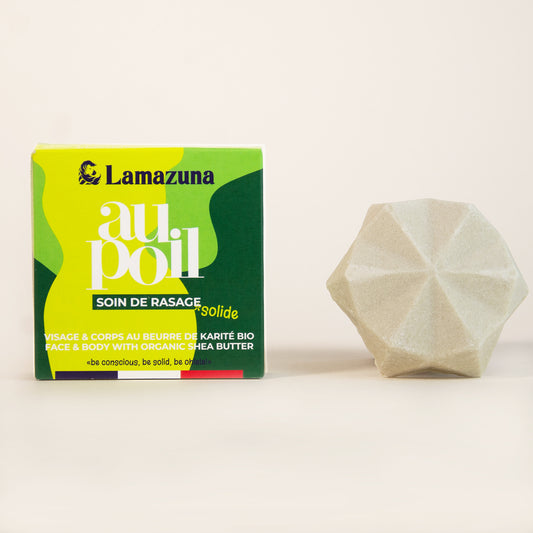Lamazuna -- Pain de rasage (thé vert citron) - 55 ml