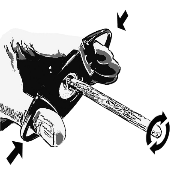 Tottems -- Coupe batôn - x1