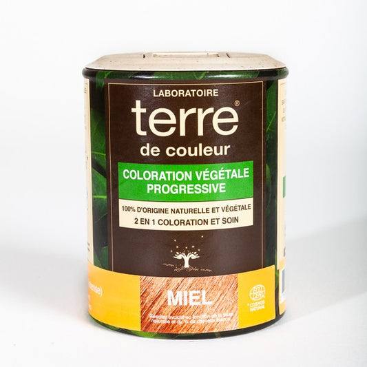 Terre De Couleur -- Coloration végétale miel blond vénitien - 100 g
