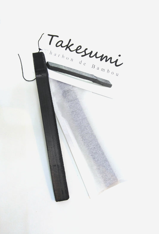 Takesumi -- Bâton de charbon de bambou (Japon) - 10g
