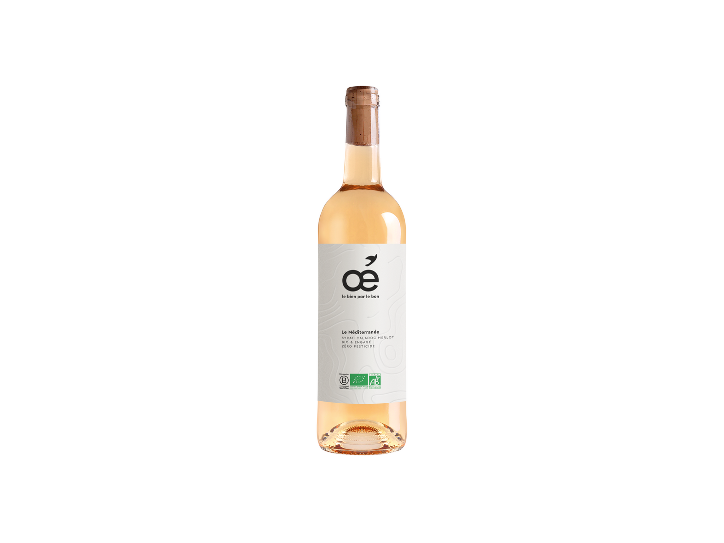 Oé -- Le méditerranée rosé bio - 75 cl x 6