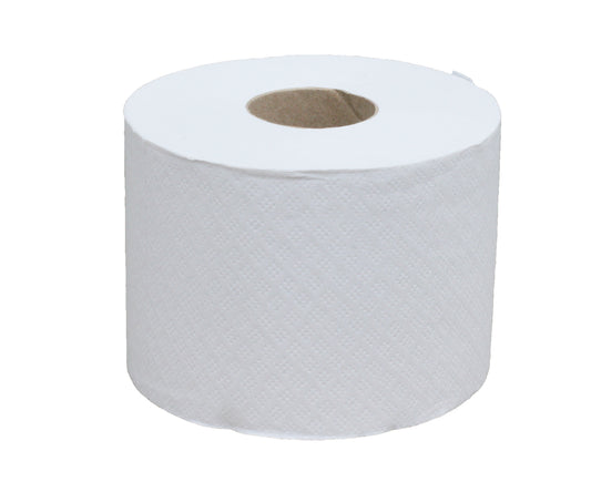 Papeco -- Papier toilette recyclé 2 plis écolabel Vrac - 36 rouleaux (de 600 feuilles chacun)