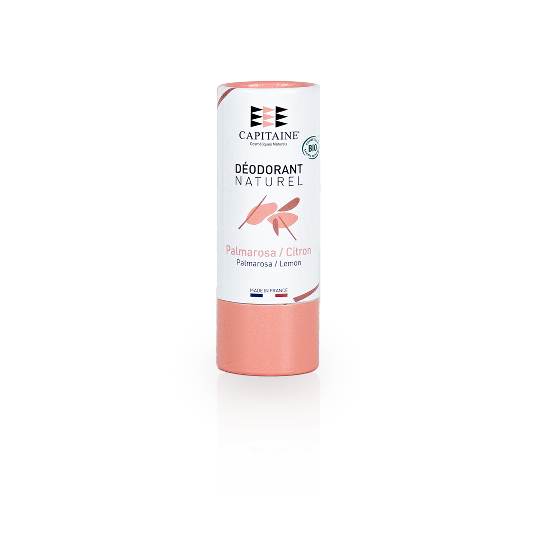 Capitaine -- Déodorant solide stick - palmarosa citron - 60 g