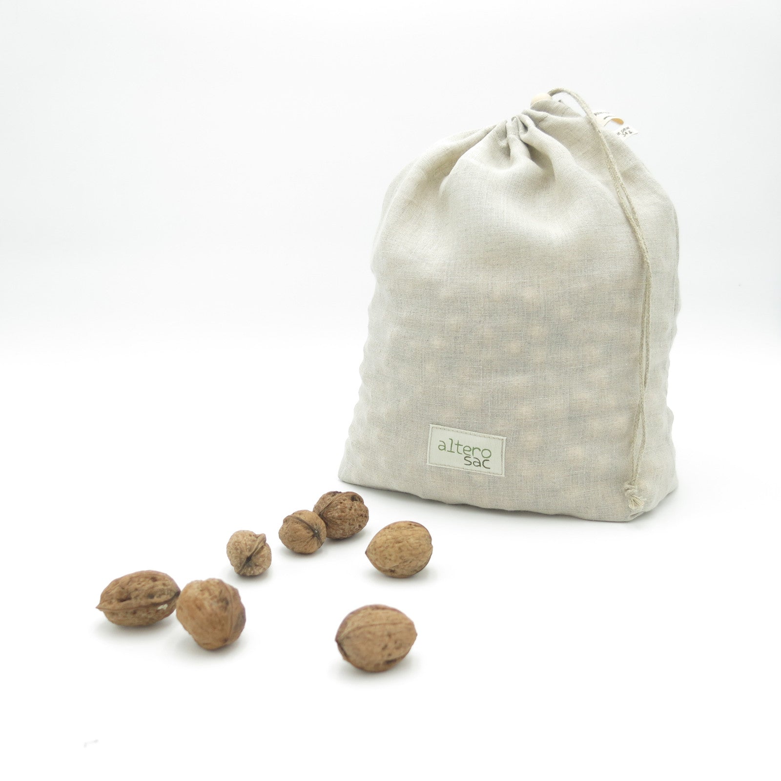 Alterosac Sac de courses vrac Voile de lin bio Taille. XL