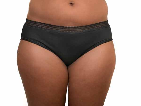 Slowen -- Solinea dentelle Culotte absorbante flux moyen (France) - T.L (44)