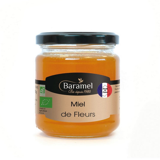 Baramel -- Miel de Fleurs Bio (France) - 250 g