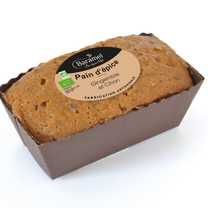 Baramel -- Pain d'épice au Gingembre et zestes de citron Bio - 300 g