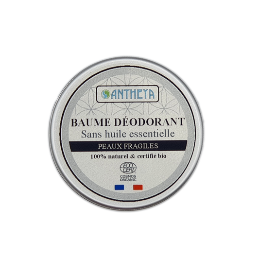 Antheya -- Baume déodorant - neutre sans huile essentielle - 75 g