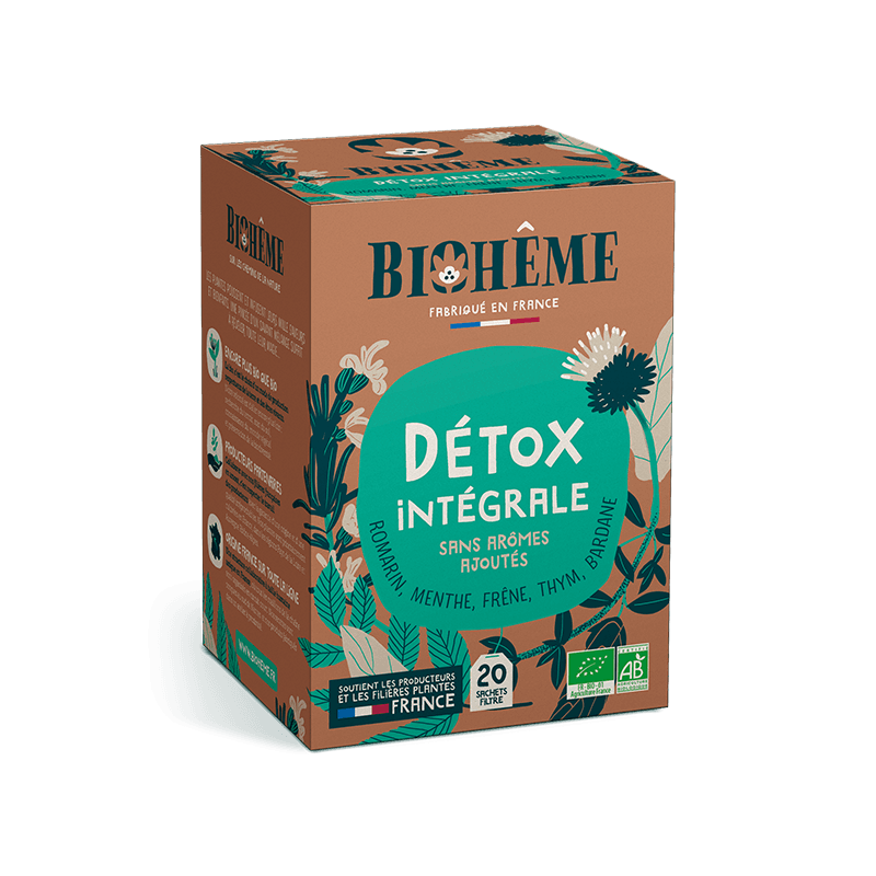 Biohême -- Infusion Détox intégrale - 20 infusettes – Aventure bio