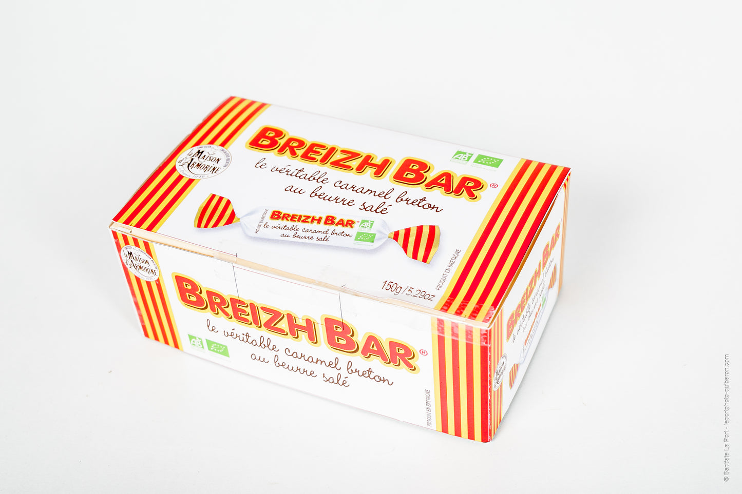 Mam Bio (Maison D'armorine) -- Breizh bar caramel bio - 150g