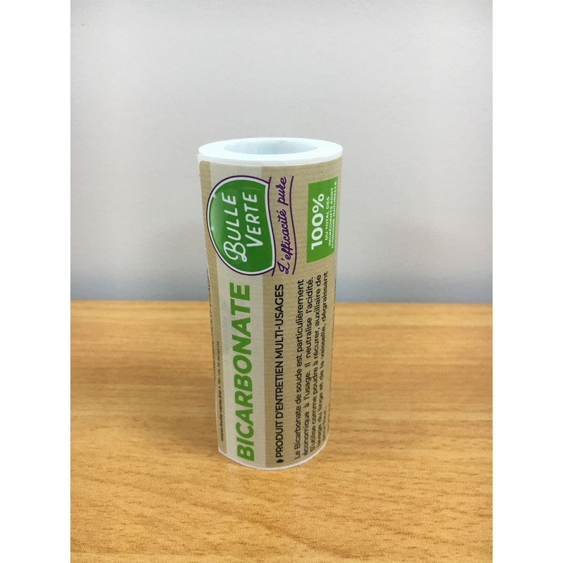 Bulle verte -- Contre étiquette Bicarbonate Technique x50