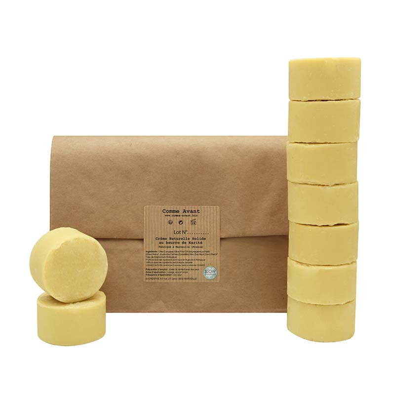 Comme Avant -- Crème solide au beurre de karité Vrac - 9 x 50 g
