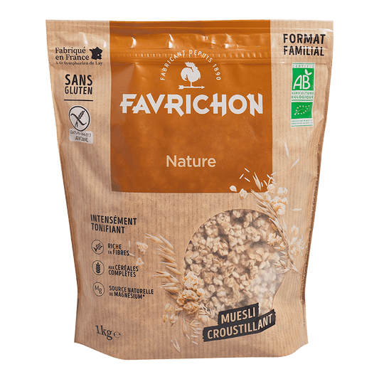 Favrichon -- Muesli Croustillant Nature - 1 kg
