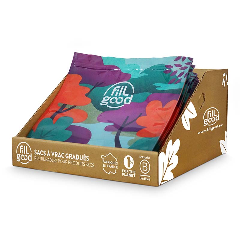 Fillgood -- Présentoir 20 sacs à vrac sans bouchon