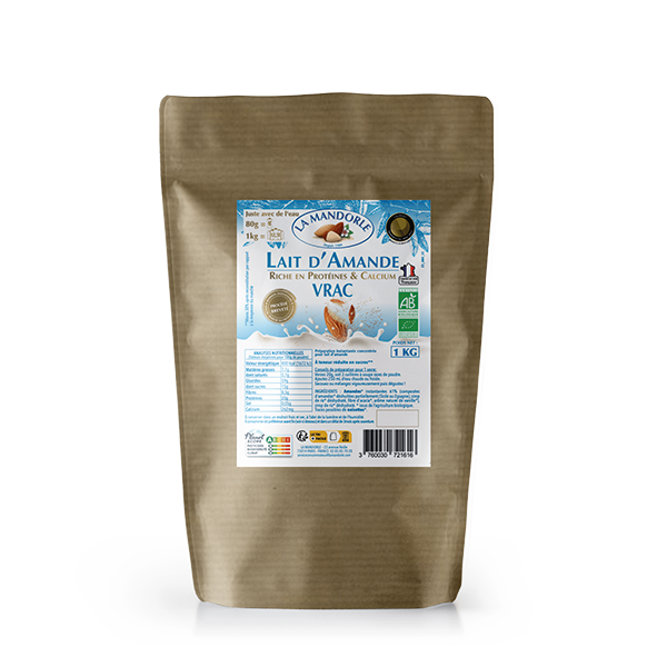 La Mandorle -- Lait amande en poudre bio vrac - 1 kg