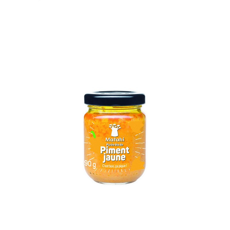 Matahi -- Purée de piment jaune bio - 90 g