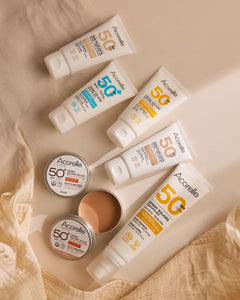 Découvrez la gamme solaire Acorelle : une protection bio qui prend soin de votre peau et de la planète