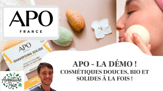 Maelys Letellier - APO France - Cosmétiques douces solides et bio, démonstration en direct !