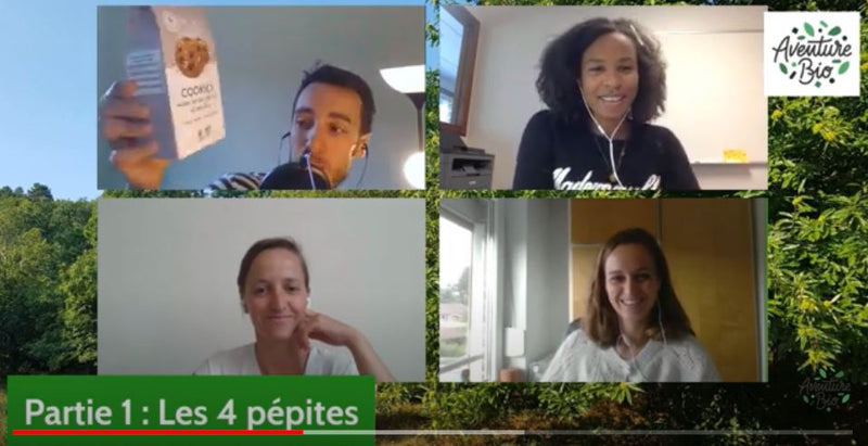 Anne Le Goff fondatrice de "Les Dénudés" & l'actu pépites Bio de l'équipe