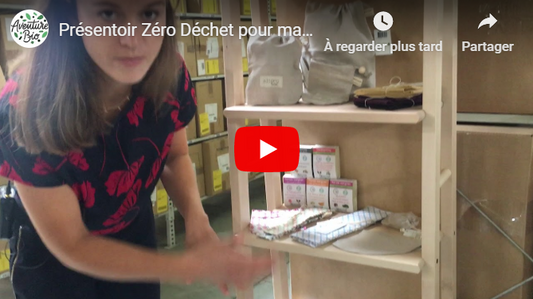 Recevez votre présentoir plein de produits zéro déchets !