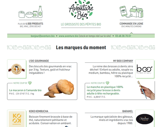 Gazette papier Aventure Bio (Août/Septembre 2022)