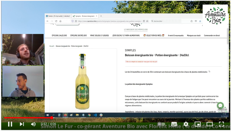 La pépite bio de Florent de Symples en 4 minutes