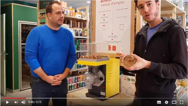 VIDÉO : un moulin pour faire sa purée d'oléagineux maison ?!
