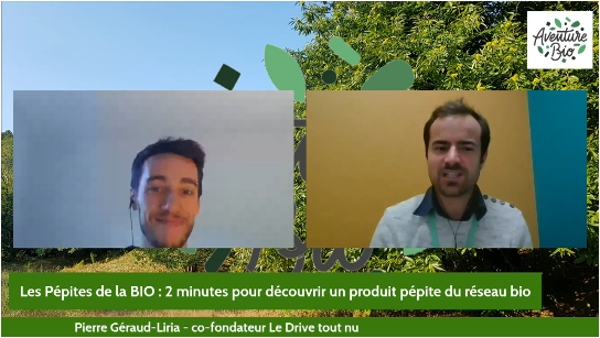 Pierre Géraud-Liria - Co-fondateur du Drive tout nu : il va lancer 100 drives (tout nu) !