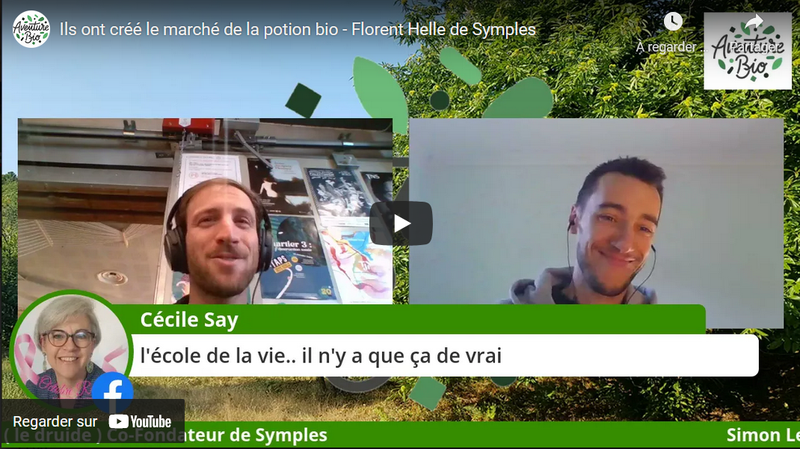Ils ont créé le marché des potions bio - Florent Helle de Symples