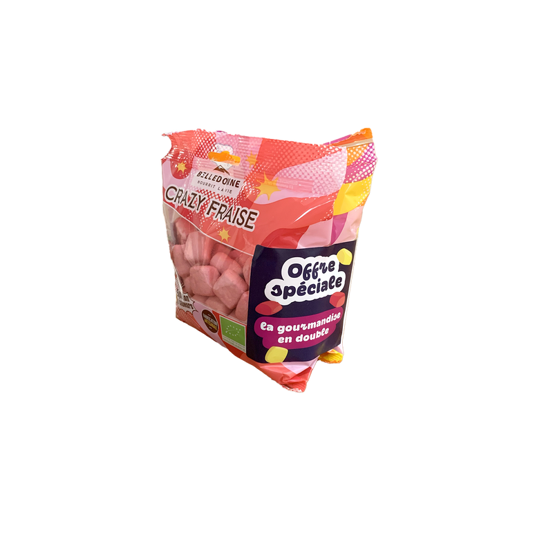 Belledonne -- Guimauve duo crazy fraise et citron