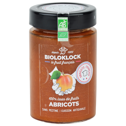 Bioloklock -- 100% issus de fruit abricots bio - 210 g